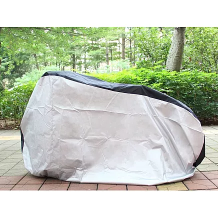 Verk Group velosipēdu pārsegs 200x110 cm sudraba