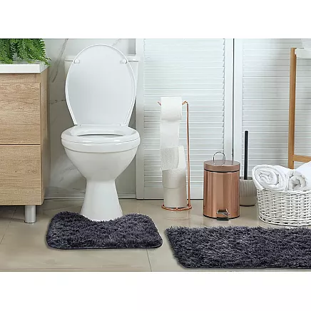 Bathroom mats set of 3 parts 3in1 anti-slip fast drying