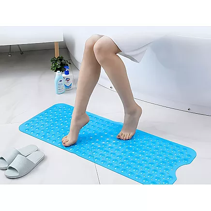 Anti-slip bath mat shower mat large 100x40 mat rubber