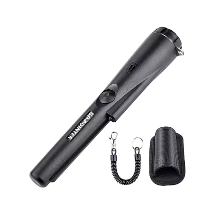 Rokas metāla detektors GP-POINTER, ūdensizturīgs pinpointeris IP66, melns