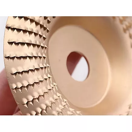 Wood sanding disc carving angle planer gold