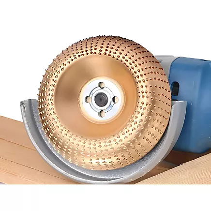 Wood sanding disc carving angle planer gold