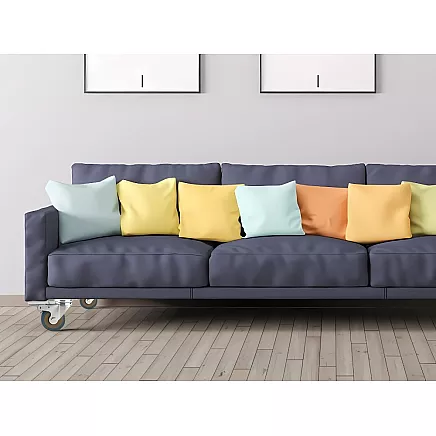 Furniture current wheel 4 inch romanic brake metal current wheel 100mm