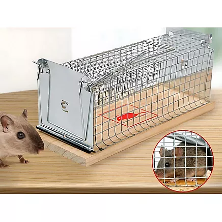 Humane rat trap large metal cage xl
