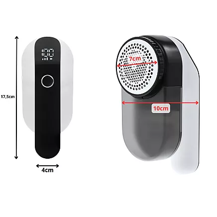 Electric shaver for wrinkles jumpers fabrics upholstery large lcd