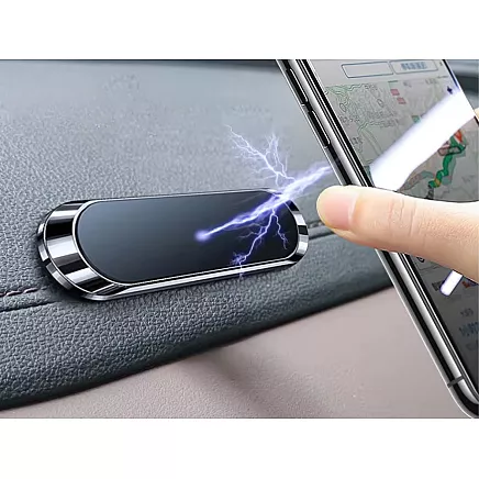 Magnetic car phone holder self-adhesive strong 2x magnet strap