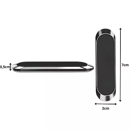 Magnetic car phone holder self-adhesive strong 2x magnet strap