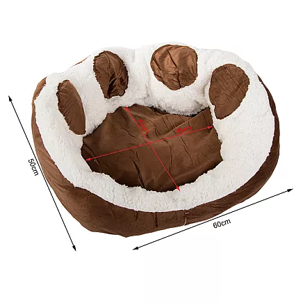 Fluffy dog bed cat bedding soft cushion couch bedding 60cm