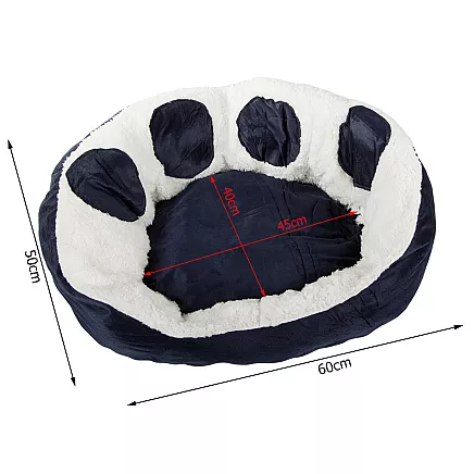 Fluffy dog bed cat bedding soft cushion couch bedding 60cm