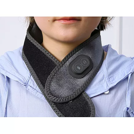Neck pain relief neck massager warming massage headband usb lightweight