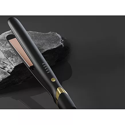 Ceramic hair straightener with adjustable 2in1 curls and straightens hair 140-220°c