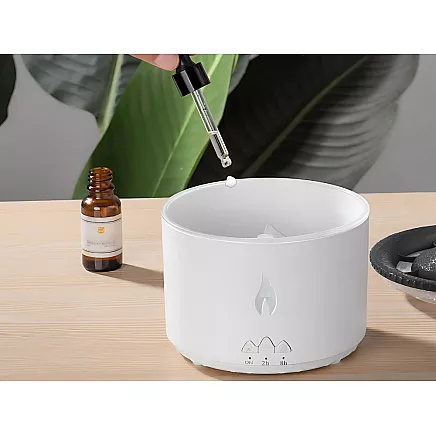 Air humidifier led diffuser rgb volcano fragrance mist fire explosion