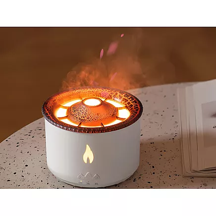 Air humidifier led diffuser rgb volcano fragrance mist fire explosion