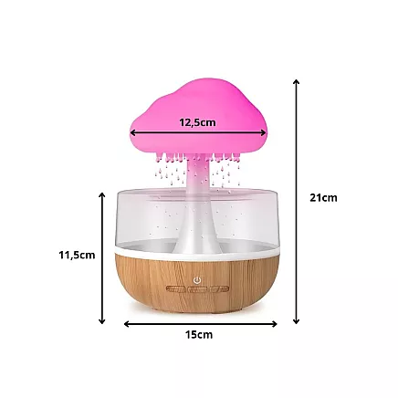 Humidifier diffuser led lamp aromatherapy cloud wireless