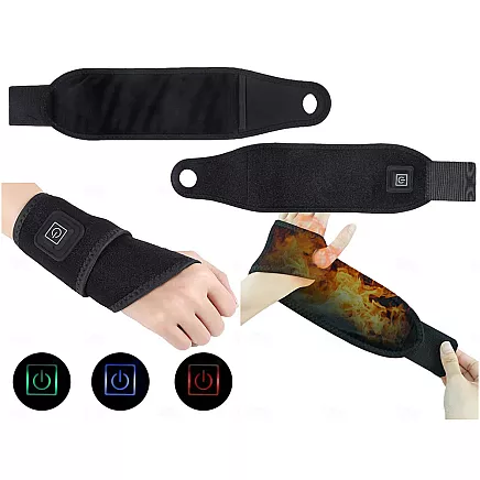 Wrist pain warming brace usb orthosis 3 levels