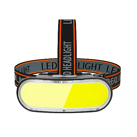 Cob headlamp rechargeable headlamp usb-c 4 modes