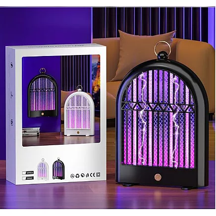 Electric led insecticide lamp uv for mosquitoes flies pendant 2 usb modes