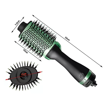 Hair dryer curling iron hair straightener styling brush large 4 in 1