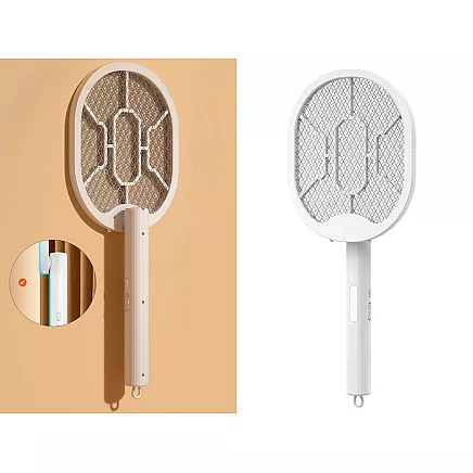 Elektriskā mušu pletne un insektu lampa ar UV gaismu 2-in-1