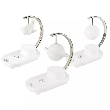 Rgb moonlight with induction charger 10w led usb speaker bluetooth