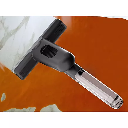 Mini hand mop with water tank and washer for windows floors furniture glass