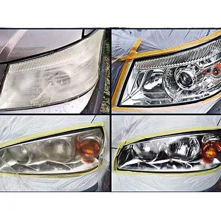 Auto lukturu atjaunošanas komplekts