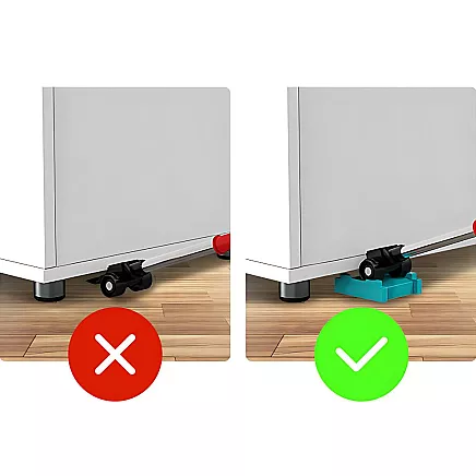 Mēbeļu pārvietošanas komplekts ar pacēlāju un platformām 150 kg