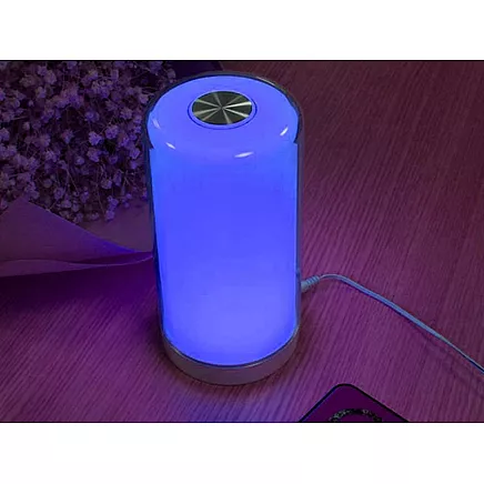 Bezvadu LED galda lampa ar akumulatoru, skārienjutīga, daudzkrāsaina