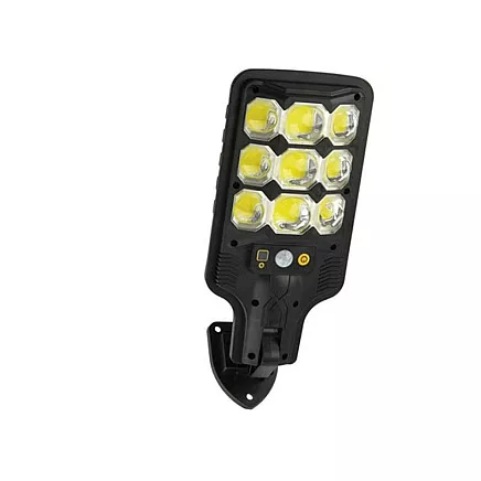 Cob outdoor solar street lamp with motion and dusk sensor + remote control