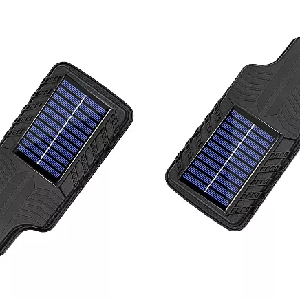 Outdoor solar led street lamp with motion and dusk sensor + remote control