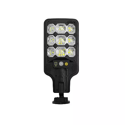 Outdoor solar led street lamp with motion and dusk sensor + remote control