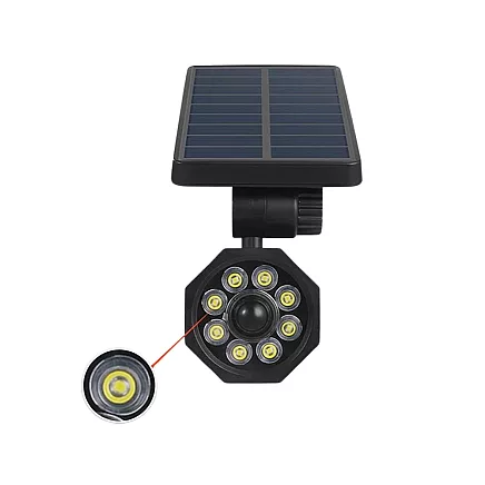 Solar lamp 8 led driven garden dusk sensor movement for the garden