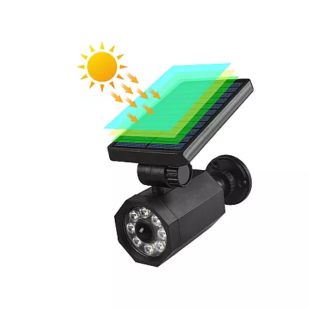 Solar lamp 8 led driven garden dusk sensor movement for the garden