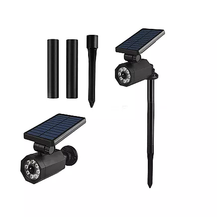 Solar lamp 8 led driven garden dusk sensor movement for the garden