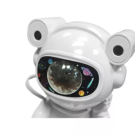 Zvaigžņu projektors Astronauts, naktslampiņa bērniem ar pulti un Bluetooth