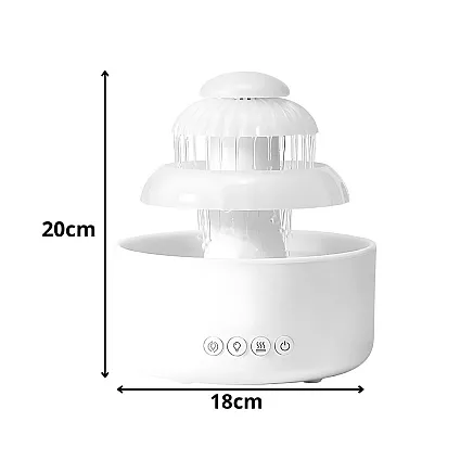 Humidifier diffuser led lamp aromatherapy fountain wireless