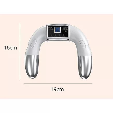 Hand massager ems electrostimulator pulse therapy tension pains stress