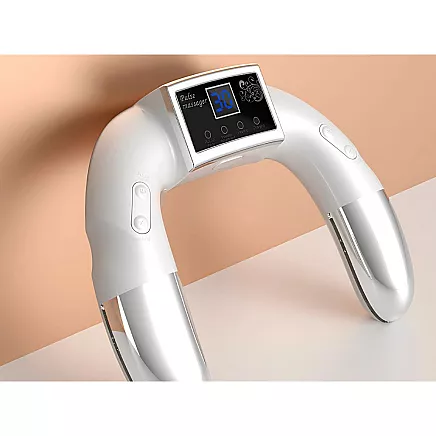 Hand massager ems electrostimulator pulse therapy tension pains stress