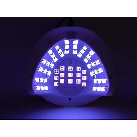 Jaudīga UV LED nagu lampa 268W gēla lakai un gēlam ar 57 diodēm