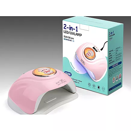 Jaudīga UV LED nagu lampa 268W gēla lakai un gēlam ar 57 diodēm