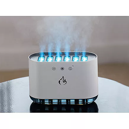 Gaisa mitrinātājs un difuzors ar RGB apgaismojumu un 6 sprauslām
