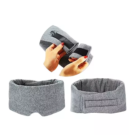 Blindfold for sleeping blackout mask soft better sleep relaxation