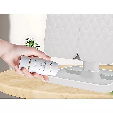 Make-up mirror led illuminated folding make-up mirror usb 3 colours