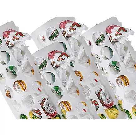 Plastic bag organiser universal white for plastic bags