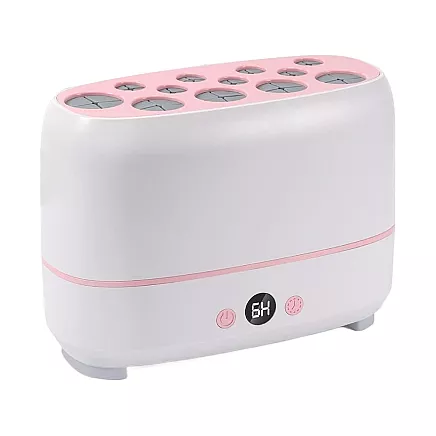 Electric paintbrush dryer for 12 paintbrushes timer