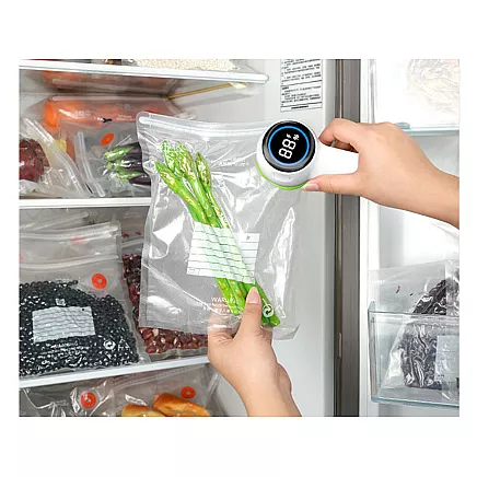 Food vacuum pump for vacuum bags jars electric + bags