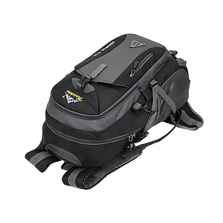 Backpack 40l black travel hiking trekking strong in the mountains durable