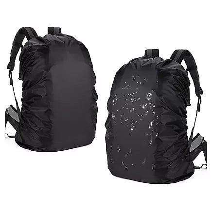 Waterproof rainproof backpack cover 35l trekking outdoor
