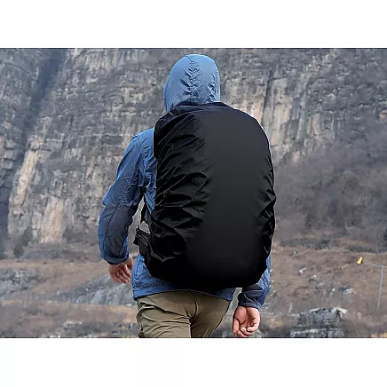 Waterproof rainproof backpack cover 35l trekking outdoor