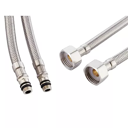 Flexible kitchen mixer tap with swivel spout 360 flexible